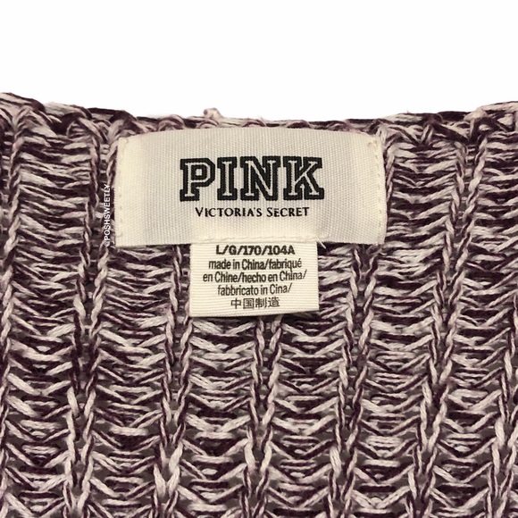 VS Pink Slouchy Sweater - Picture 10 of 12